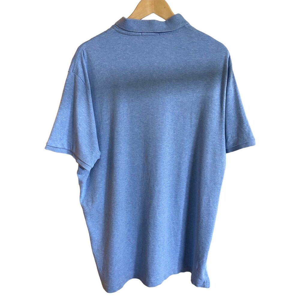 Polo Ralph Lauren Blue Label Men’s Classic Light Blue Casual Polo Shirt, size XL - Picture 5 of 10